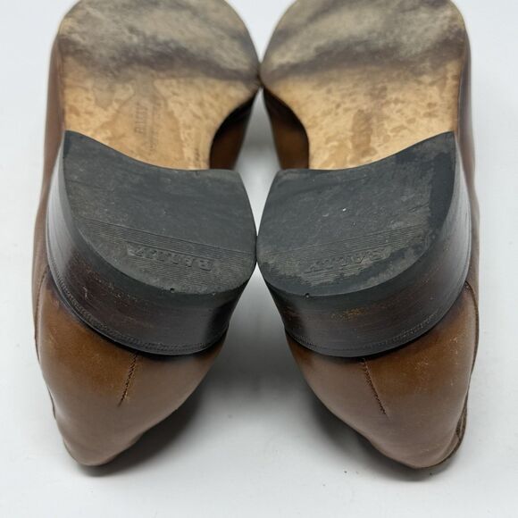 Bally Switzerland Loafers Mens 9 M Brown Tasseled Kiltie Slip On Shoes Vintage main image 2